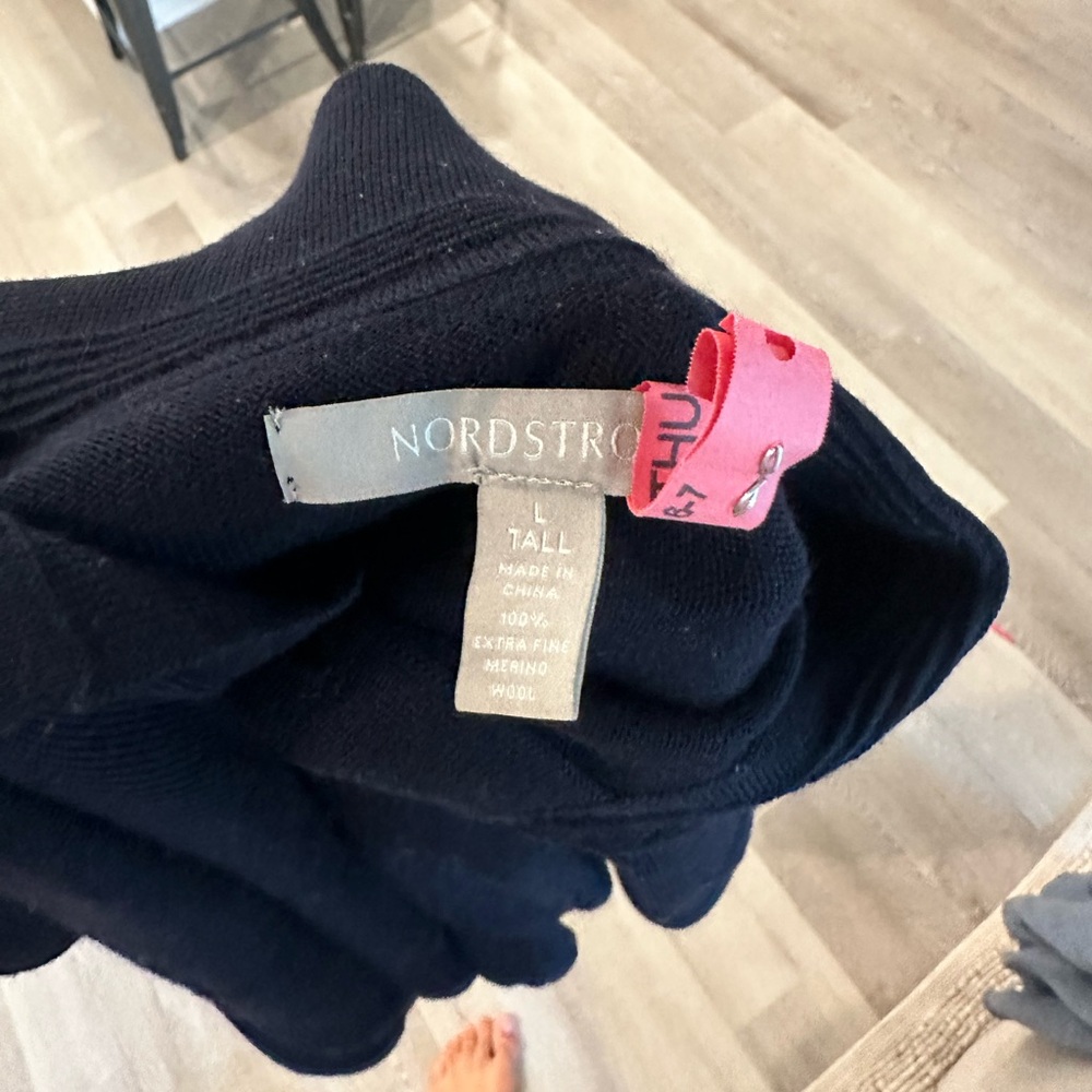 Nordstrom large navy cardigan